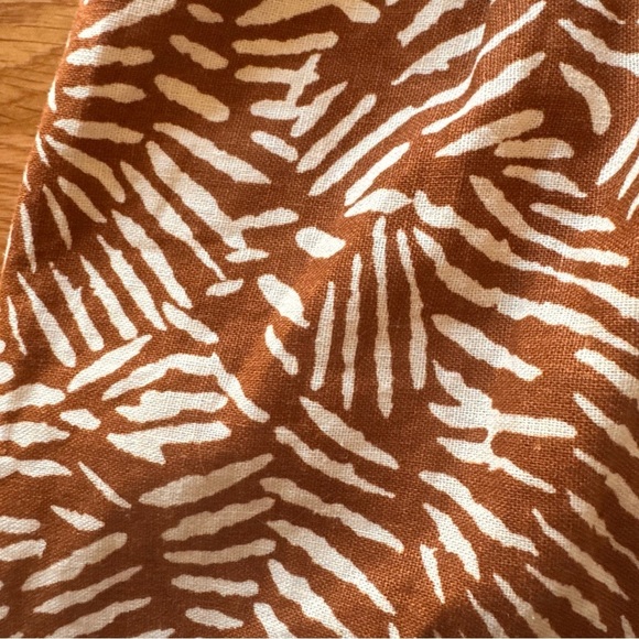 House of Harlow 1960 Tropical Leaf Plunge Linen Mini Dress Revolve Size Small - Picture 11 of 11